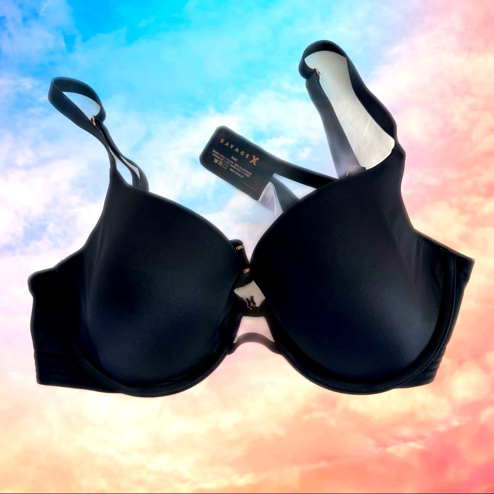 Savage X Fenty Black Bra